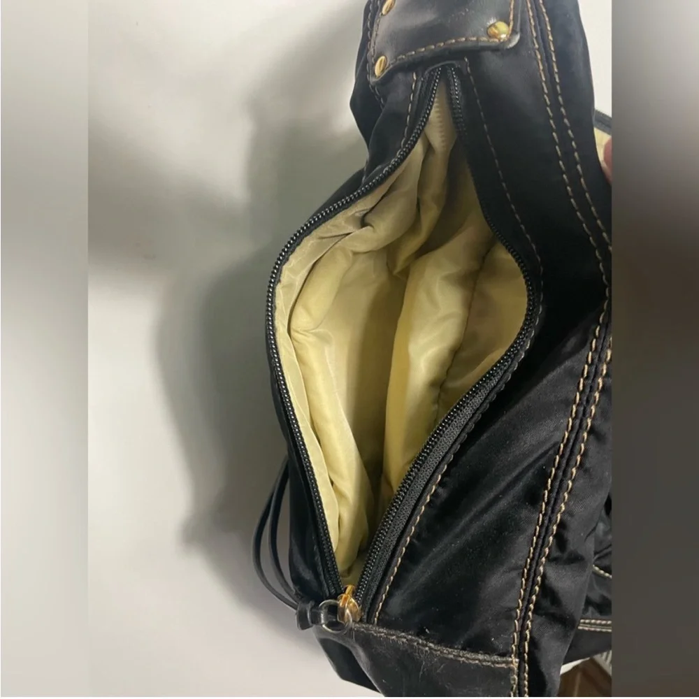 StorkSak Nylon Diaper Bag Black Emily Australia Nappy bag Stylish